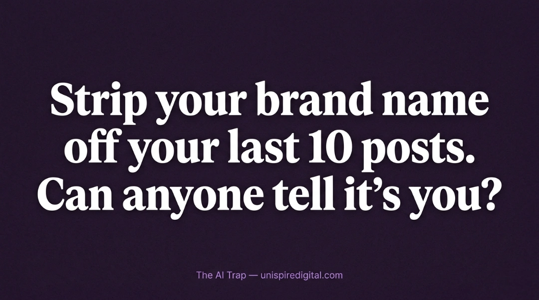 The AI Trap Making Your Brand Invisible in 2026